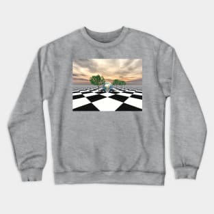 Checker Trees Crewneck Sweatshirt